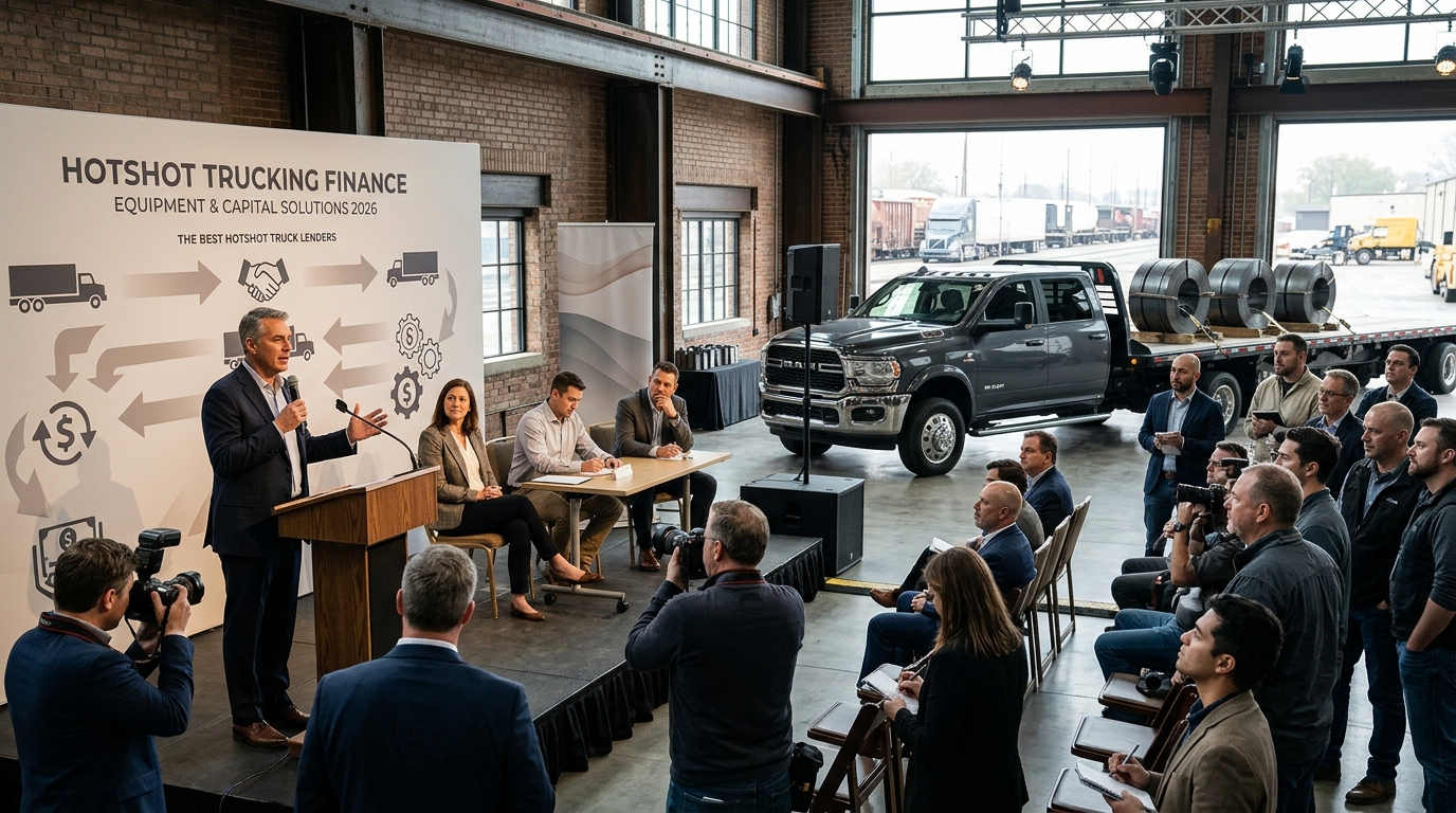 Illustration: The Best Hotshot Truck Lenders for 2026: A Definitive Guide for Owner-Operators